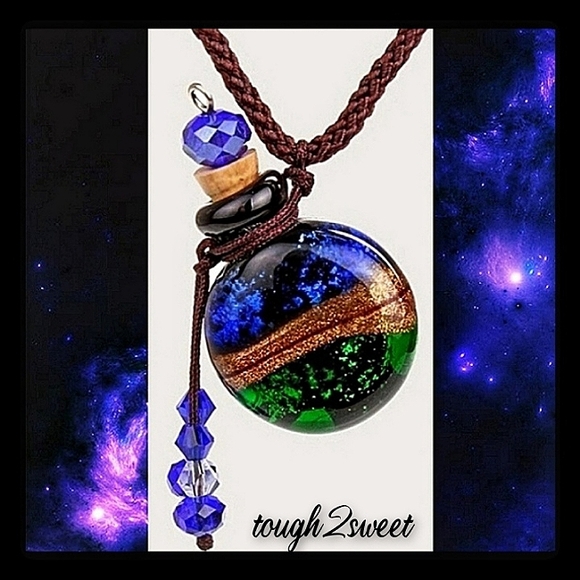 Emory Rose Jewelry - 🆕️❤LAST 1❤EMORY ROSE MINI GLASS BOTTLE CHARM NECKLACE